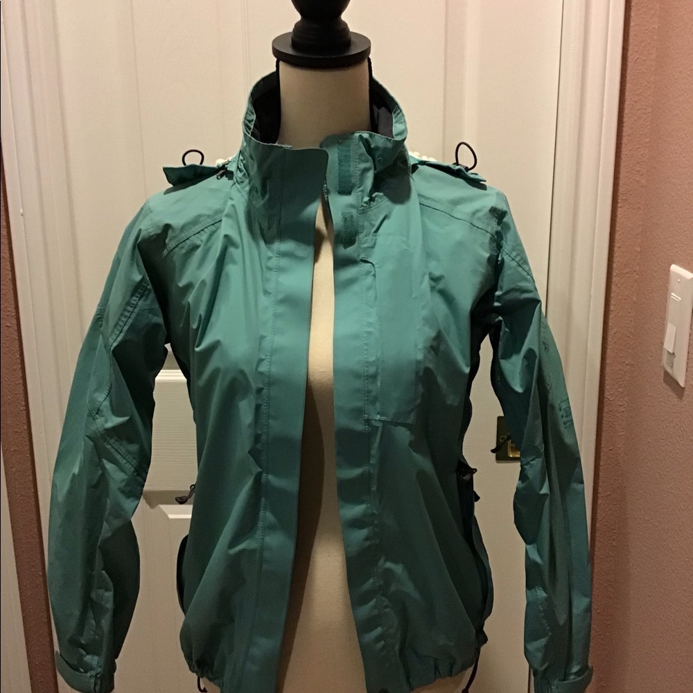 REI Rain Jacket with removable/adjustable hood